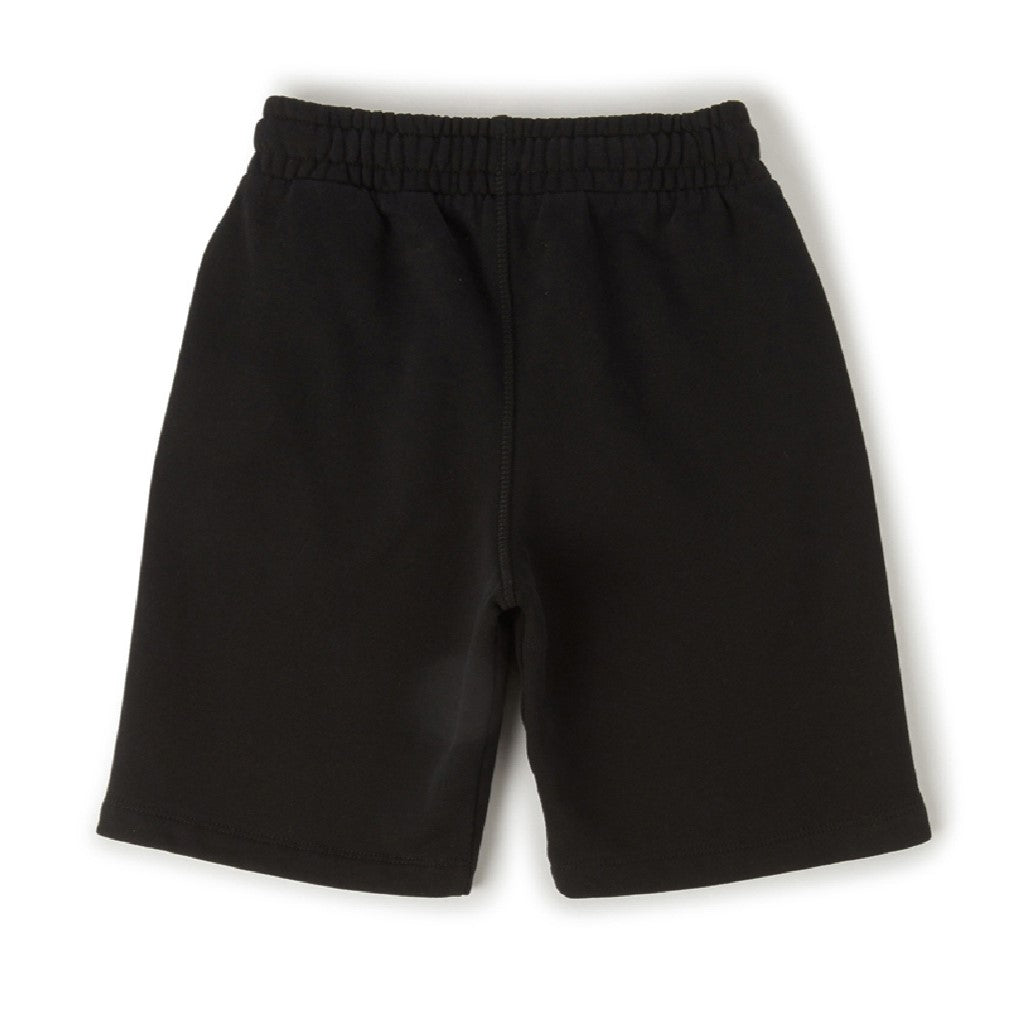 Diesel Kids logo-print track shorts - Black