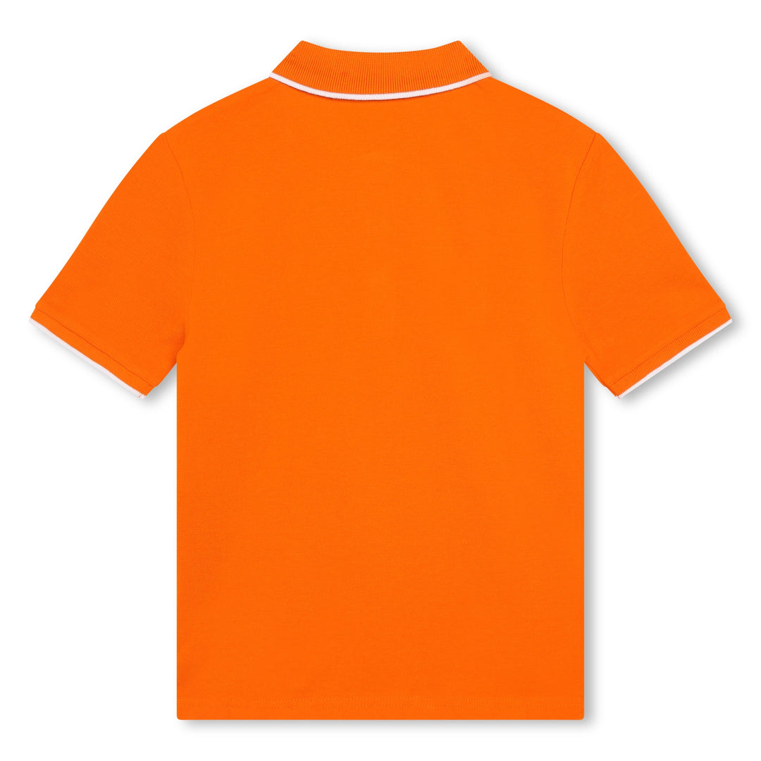 boss-j25o25-401-Orange Logo Polo