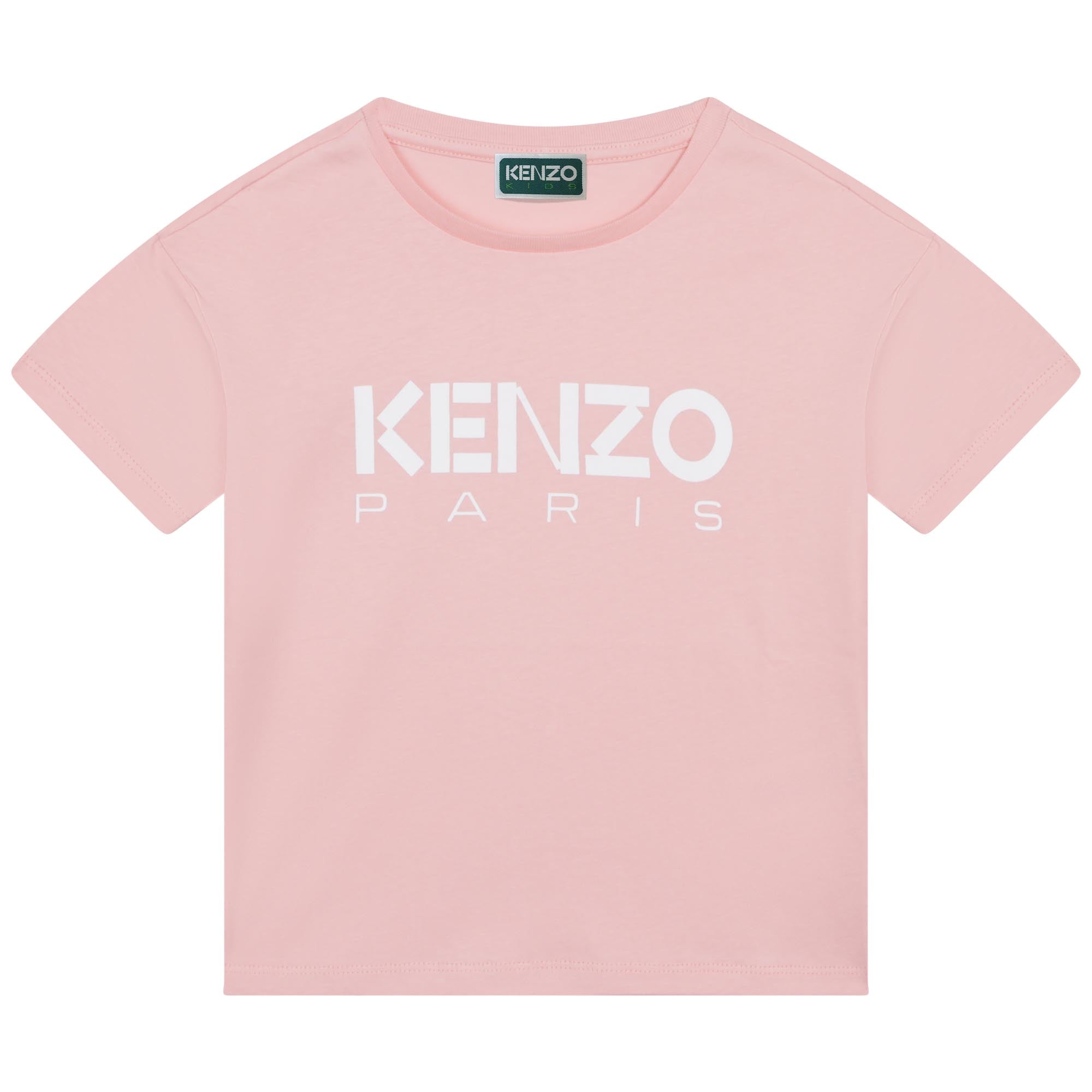 Kenzo rose deals logo t shirt