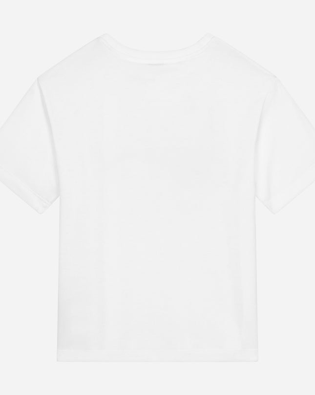 dg-l4jtey-g7l4m-w0800-White Logo T-Shirt