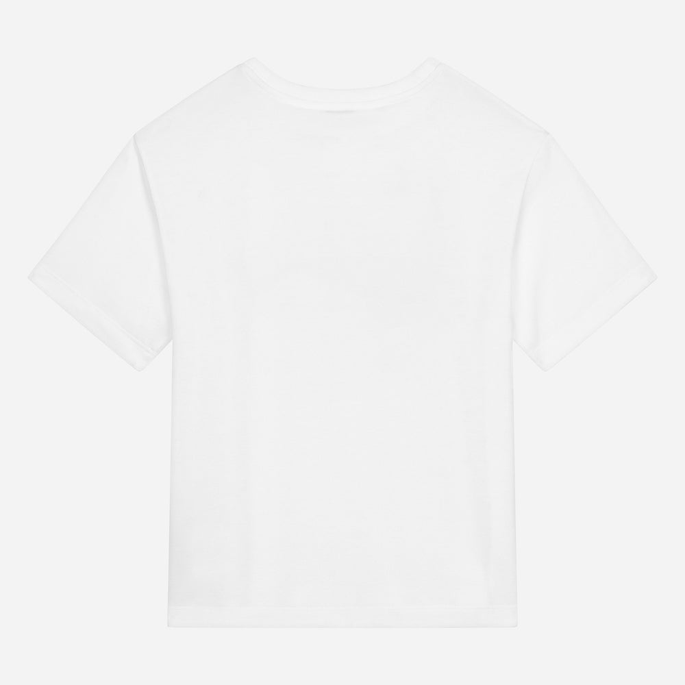 dg-l4jtey-g7l4m-w0800-White Logo T-Shirt