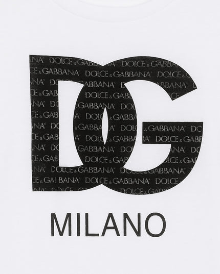 dg-l4jtey-g7l4m-w0800-White Logo T-Shirt