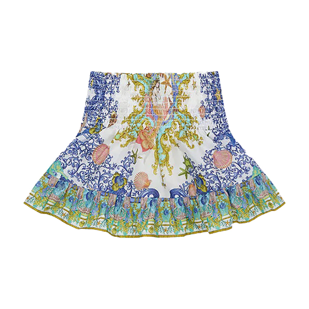 camilla-Blue Waist Skirt-00021740
