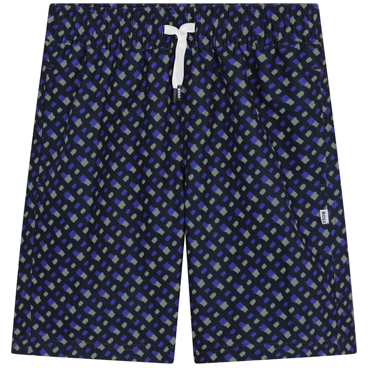 boss-j24850-849-kb-Navy Blue Swim Shorts