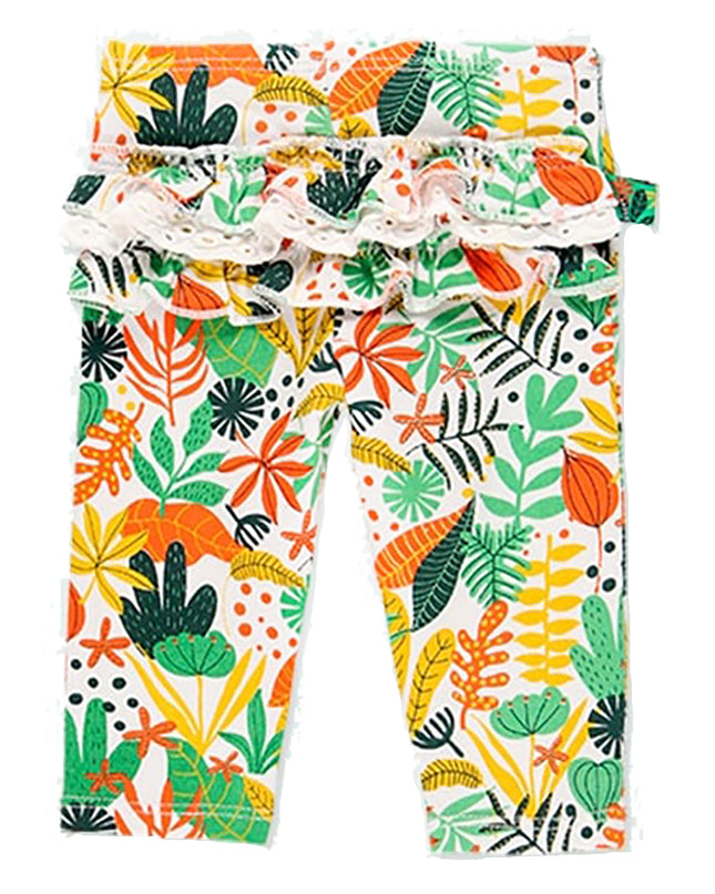 Orange Animals Outfit Set