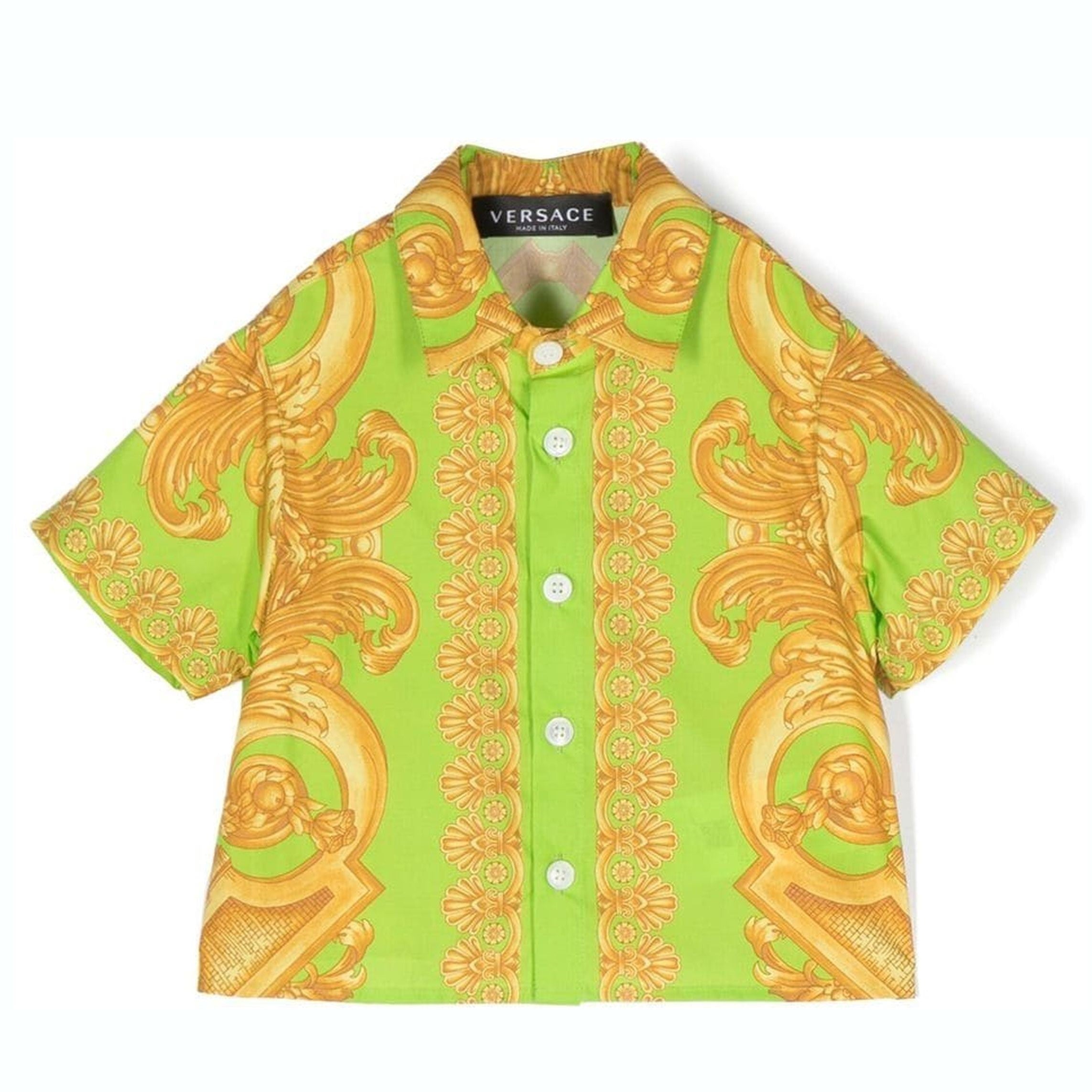 Versace short sleeve shirt sales