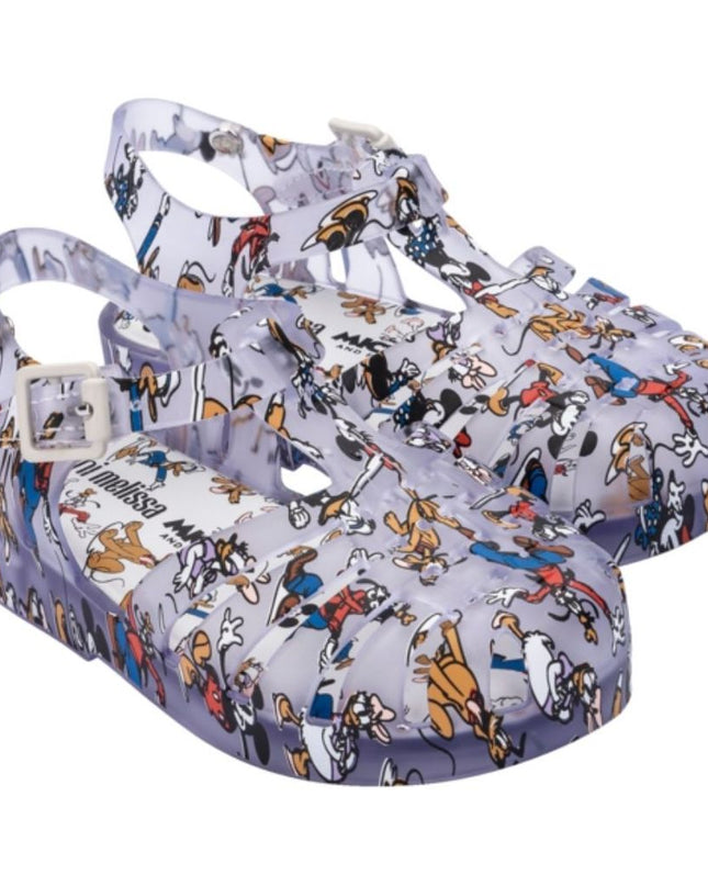 Multicolor Disney Jelly Shoes