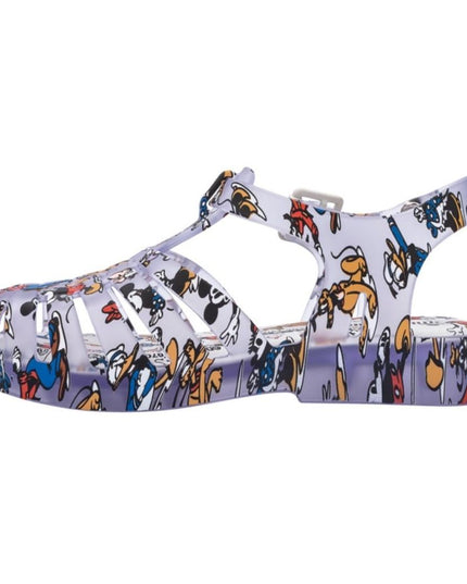 Multicolor Disney Jelly Shoes