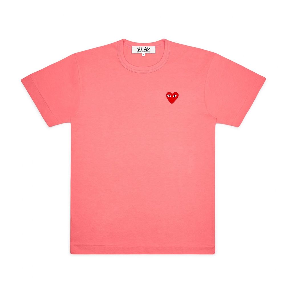 comme-des-garcons-Pink Mini Heart T-Shirt-az-t271-051-3