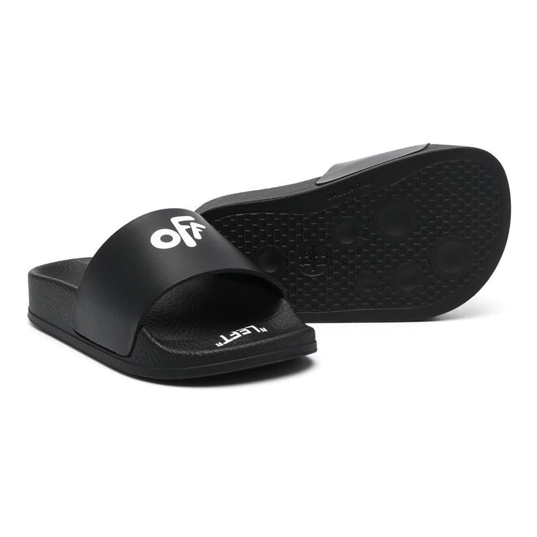 off-white-obic001s23pla0011001-Black Logo Pool Slides
