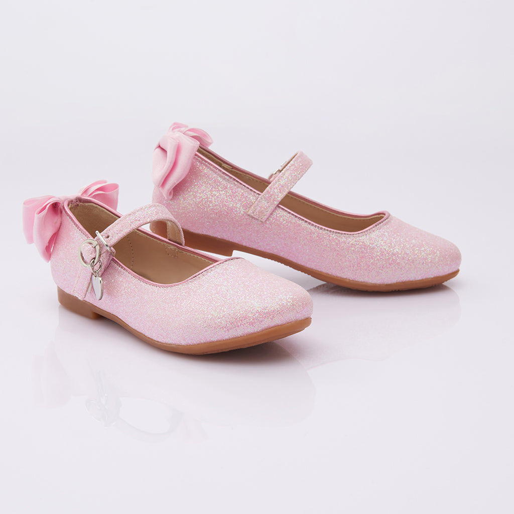 strapless open back dress Pink Rhinestone Loafers​ | Sparkly Flair main image 0