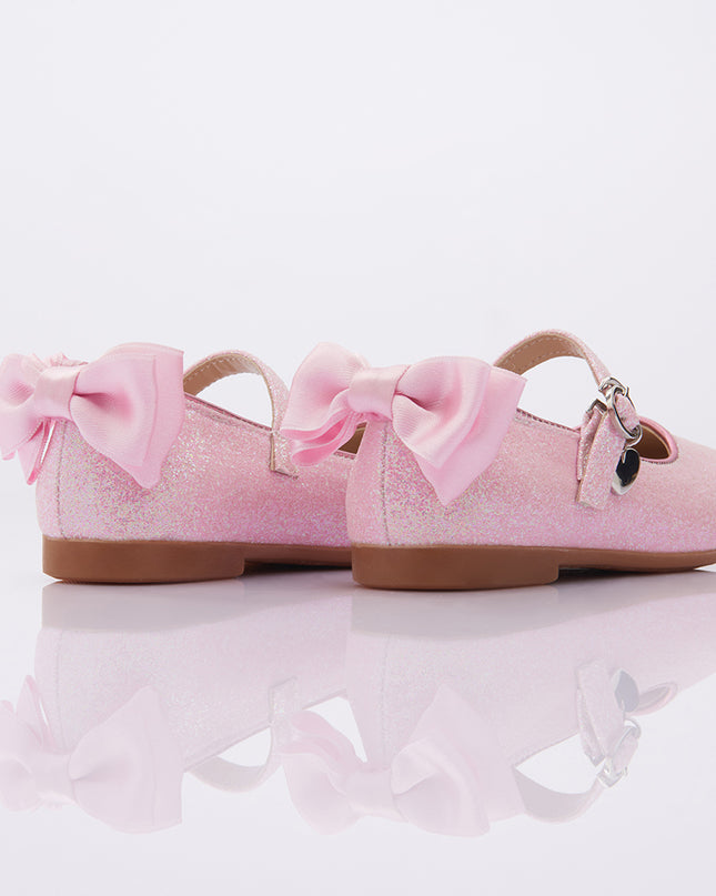 kids-atelier-perla-kid-baby-girl-pink-bubblegum-glitter-bow-flats-v95b-glitter-bubblegum-pink