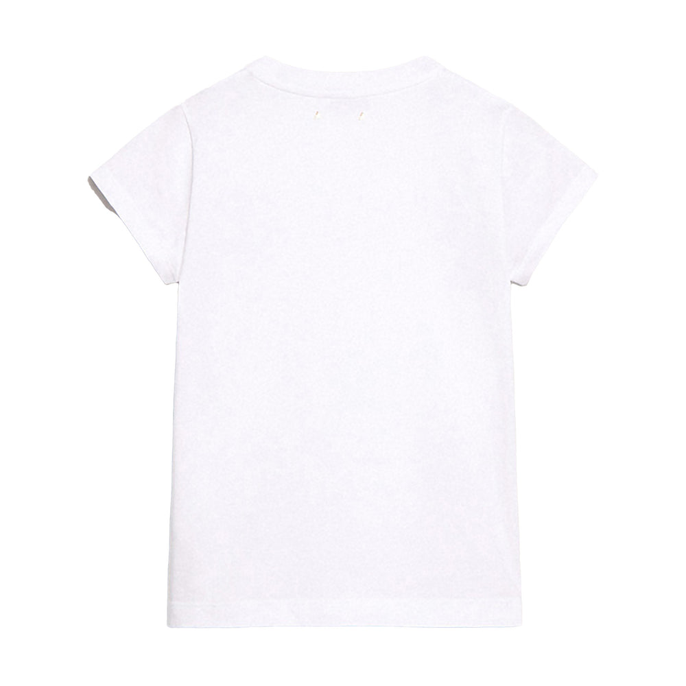 golden-goose-gyp01390-p001080-10100-White Glitter Logo T-Shirt