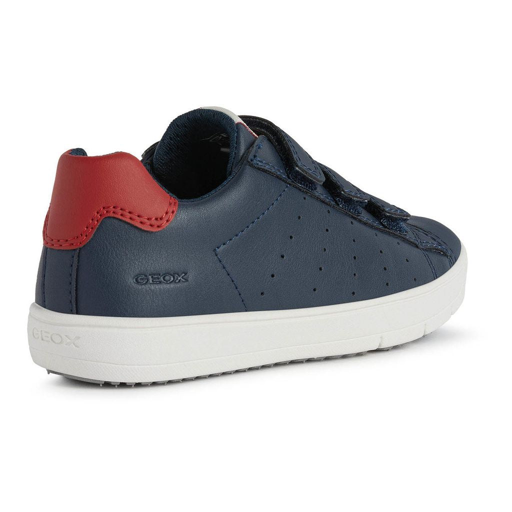 geox-Navy & Red Sneakers-j25gfa-000bc-c0735-Boy