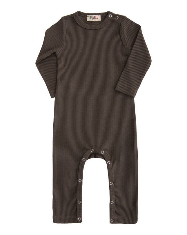kids-atelier-banblu-gender-neutral-unisex-baby-girl-boy-brown-oak-ls-modal-romper-51175-dark-oak