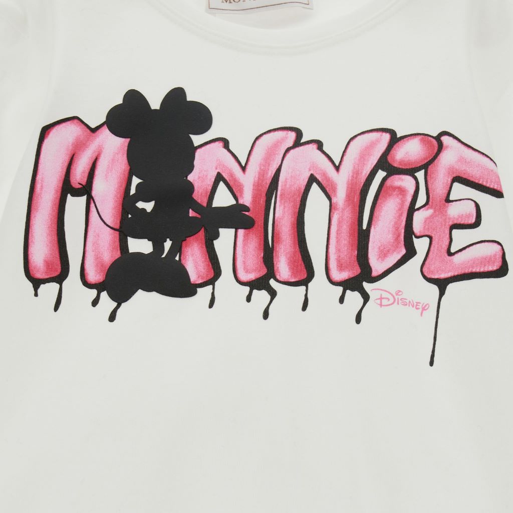 White minnie mouse shirt top