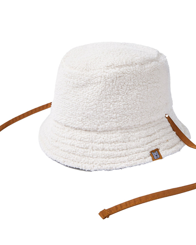 Brown Reversible Bucket Hat