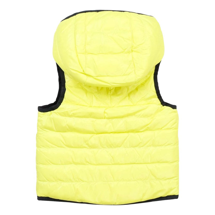 Neon Green + Navy Reversible Vest