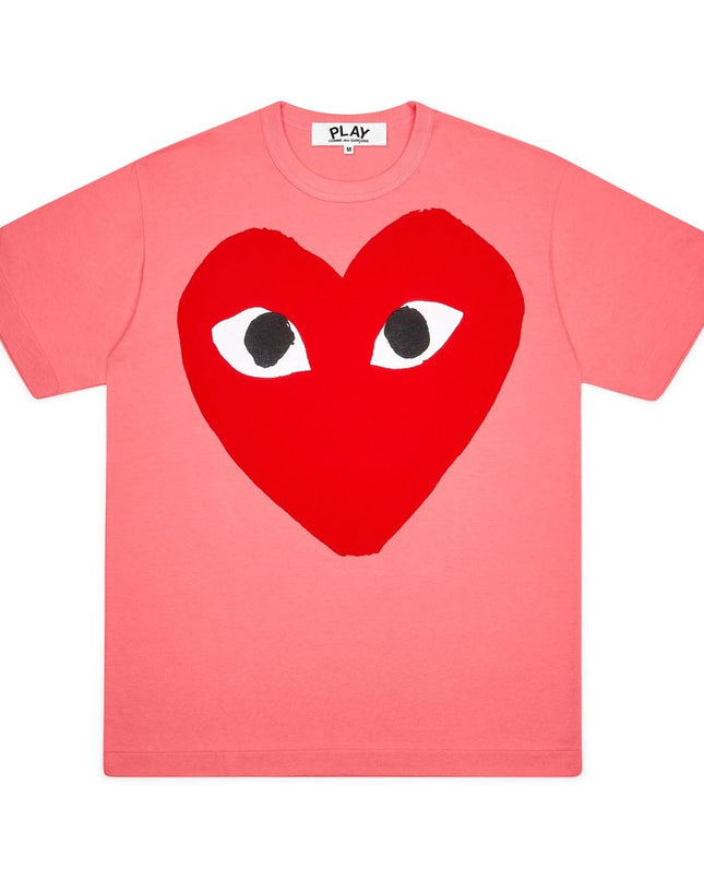 comme-des-garcon-Pink Heart T-Shirt-az-t273-051-3