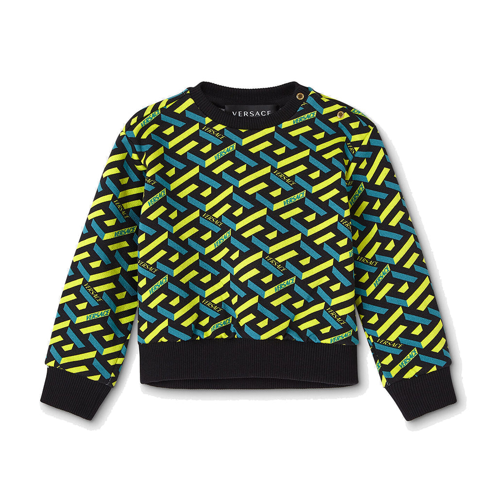 versace-Green Sweatshirt-1000093-1a05245-5y190