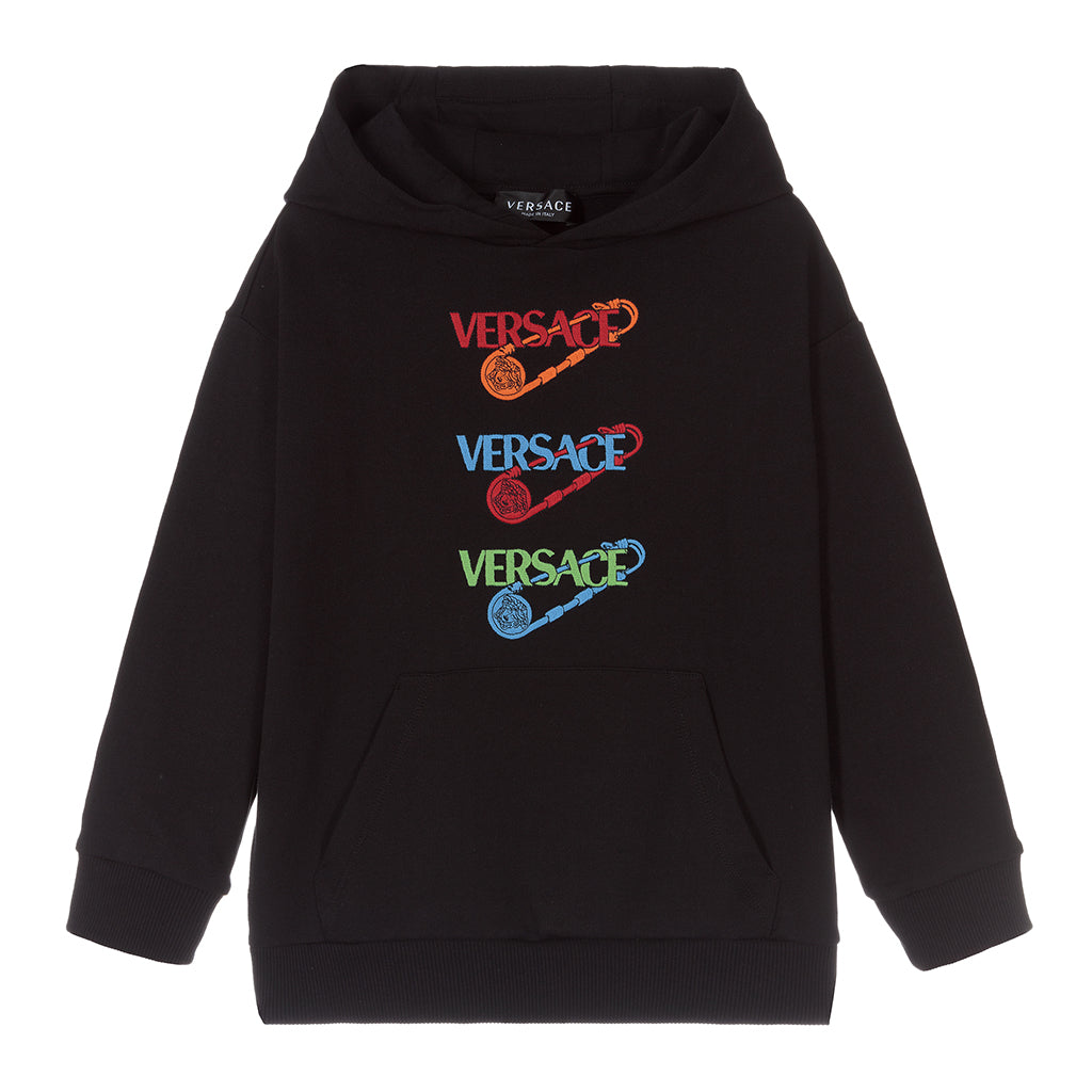 Versace outlet rainbow sweatshirt