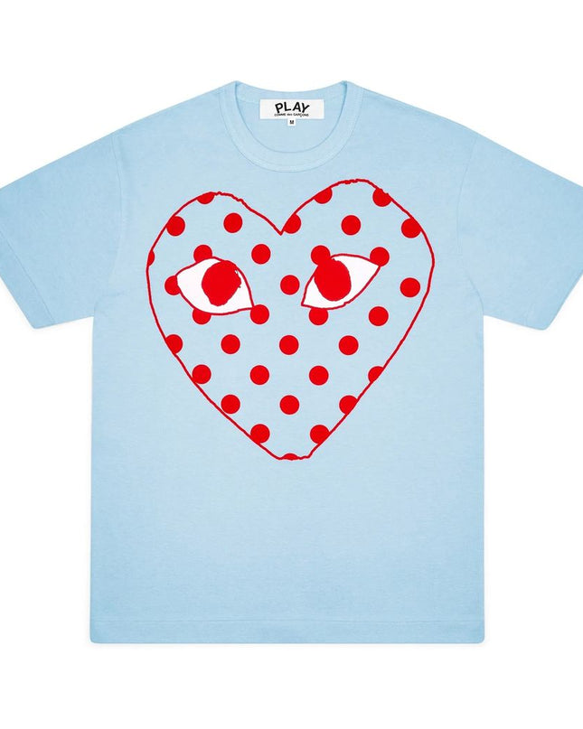 comme-des-garcon-Blue Heart T-Shirt-t-az-t275-051-1