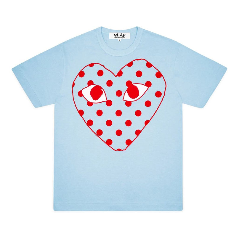 comme-des-garcon-Blue Heart T-Shirt-t-az-t275-051-1