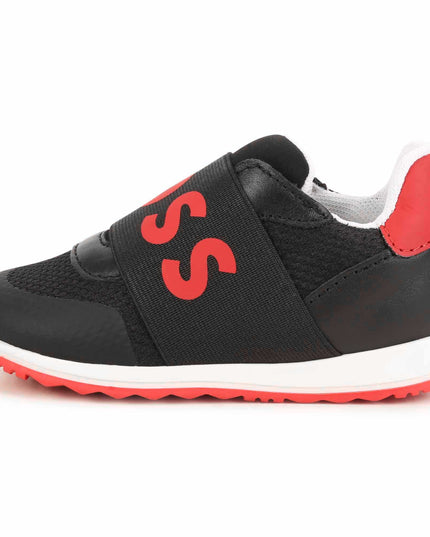 Red Logo Tape Sneakers