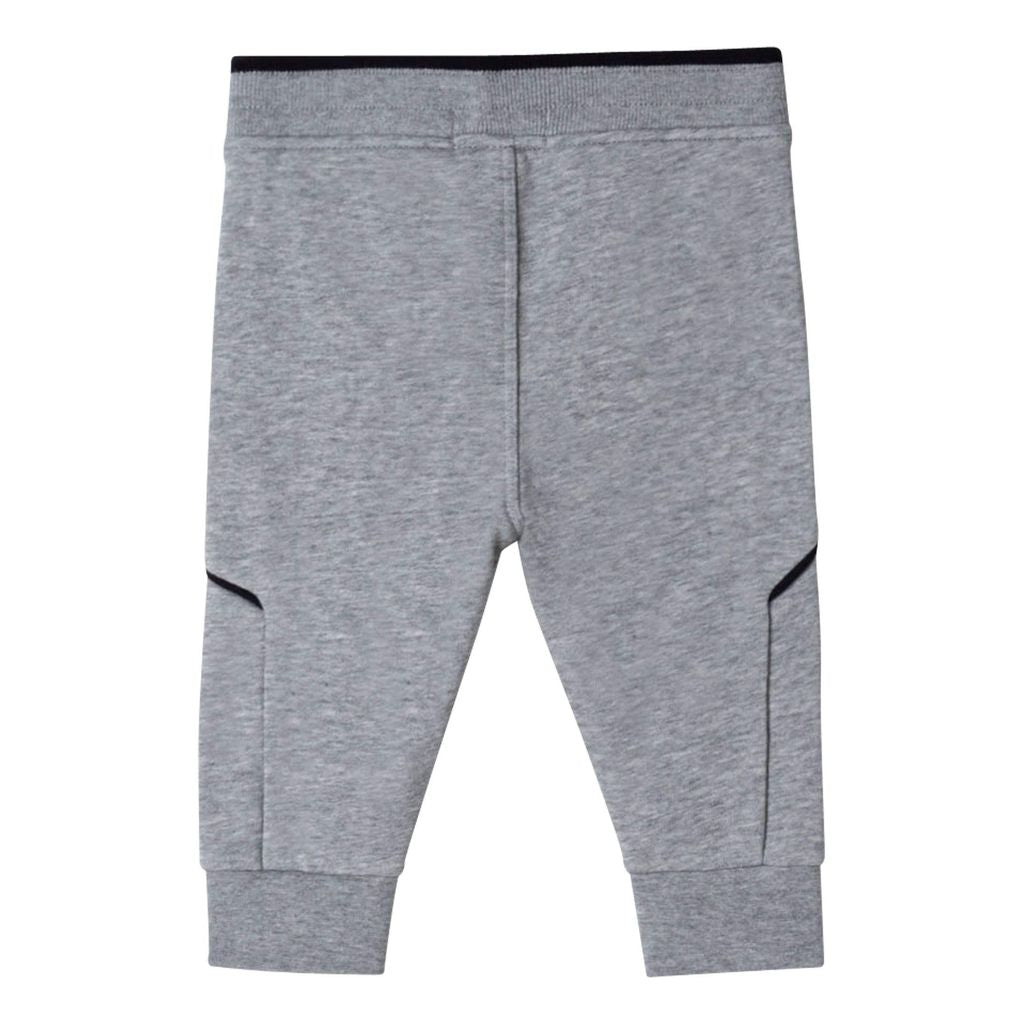 Grey Marl + Black Jogging Sweatpants