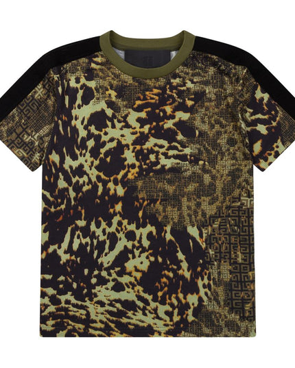 givenchy-Khaki T-Shirt-h25333-64h