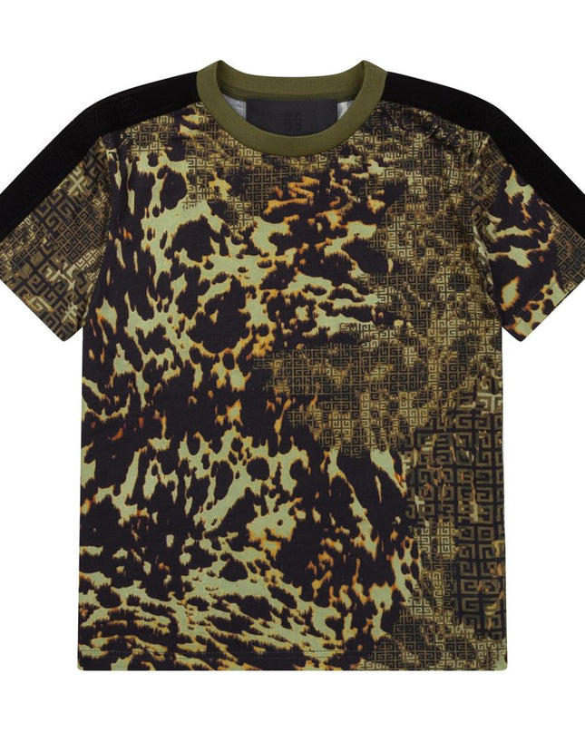 givenchy-Khaki T-Shirt-h25333-64h