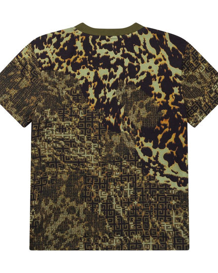 givenchy-Khaki T-Shirt-h25333-64h