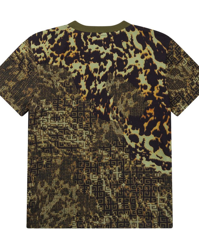 givenchy-Khaki T-Shirt-h25333-64h