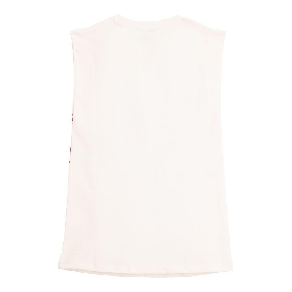 kenzo-Off White Tank Top-k12251-152