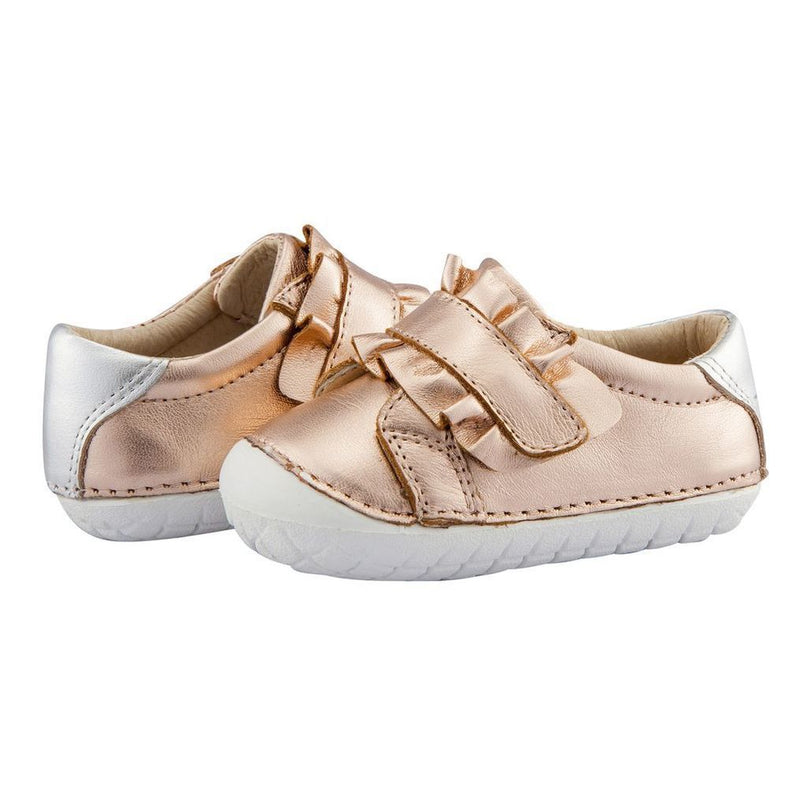 OLD SOLES-FRILL PAVE-#4033COS COPPER/SILVER