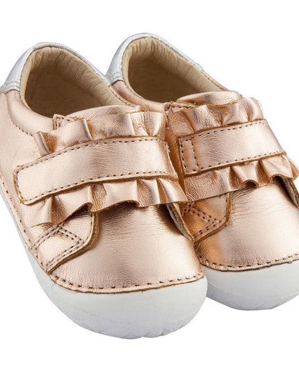 OLD SOLES-FRILL PAVE-#4033COS COPPER/SILVER