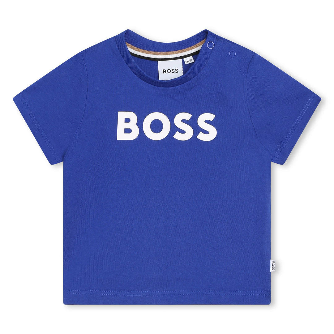boss-j05999-79b-Blue Logo T-Shirt