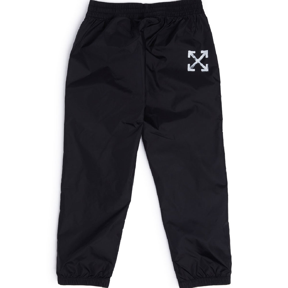 off-white-obca001f23fab0011001-Black Logo Sweatpants