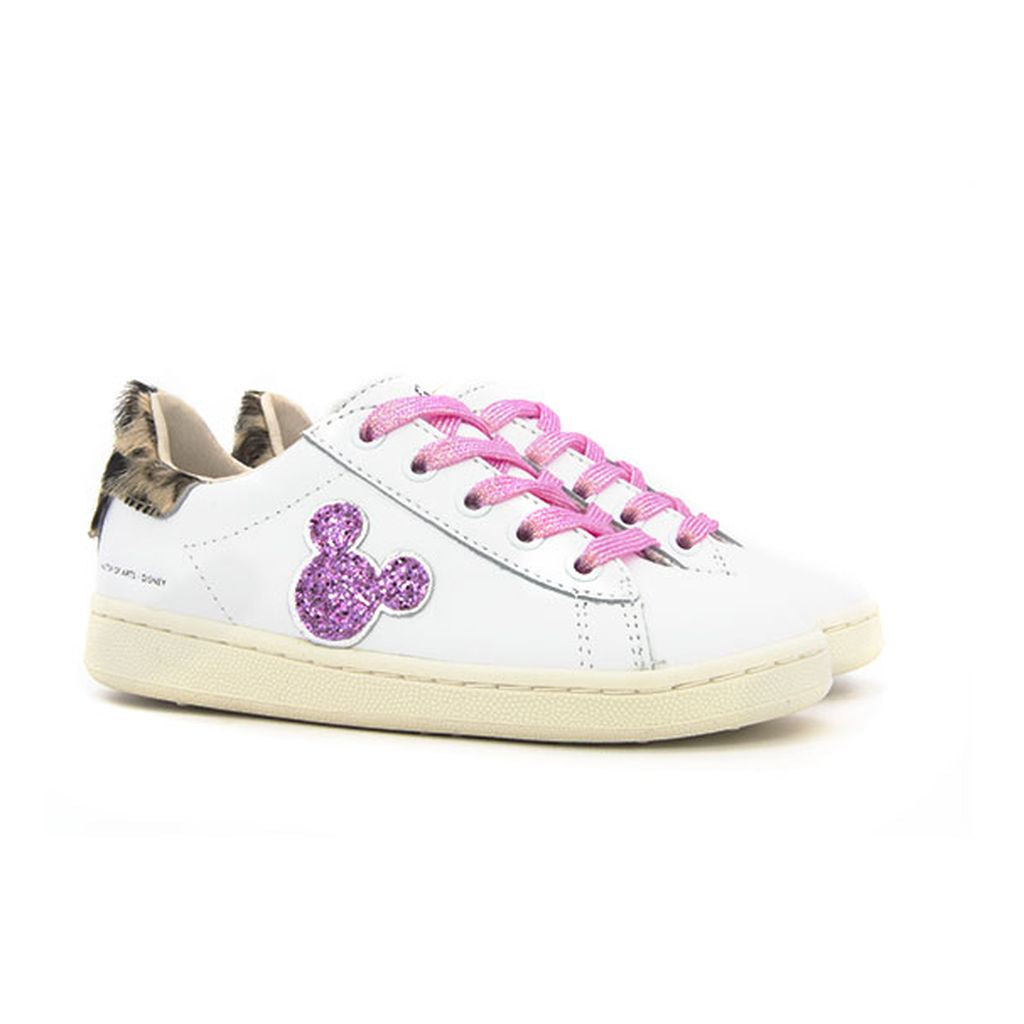 kids-atelier-moa-kid-girl-baby-girl-white-pink-mickey-laced-shoes-mdj306