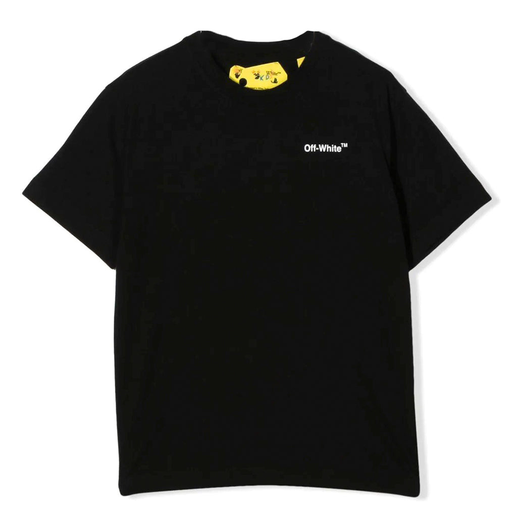 ow-Black & Yellow Logo T-Shirt-obaa005c99jer0011018