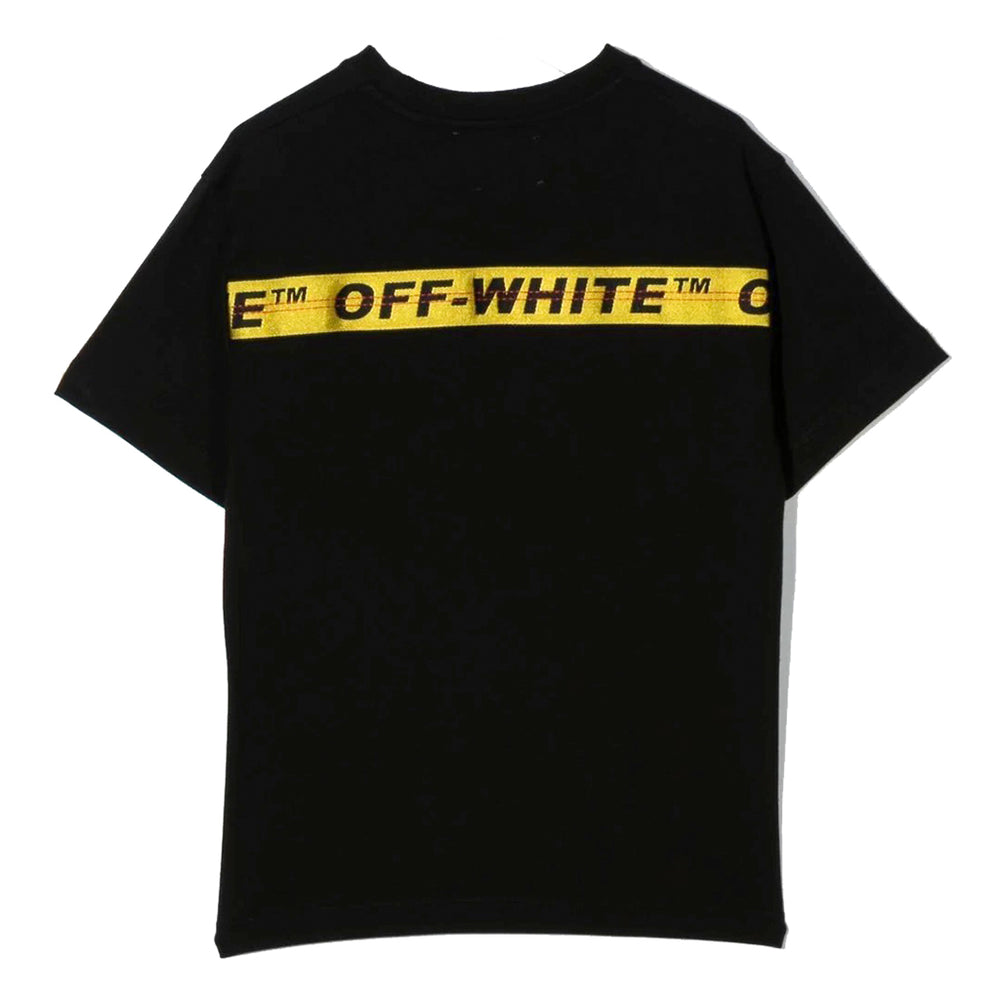 ow-Black & Yellow Logo T-Shirt-obaa005c99jer0011018