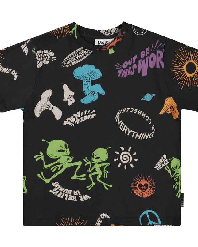 molo-Black Rodney T-Shirt-1w23a209-6967