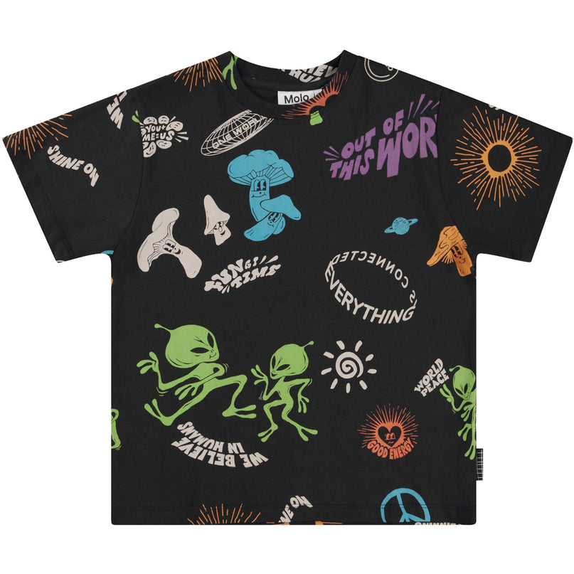 molo-Black Rodney T-Shirt-1w23a209-6967