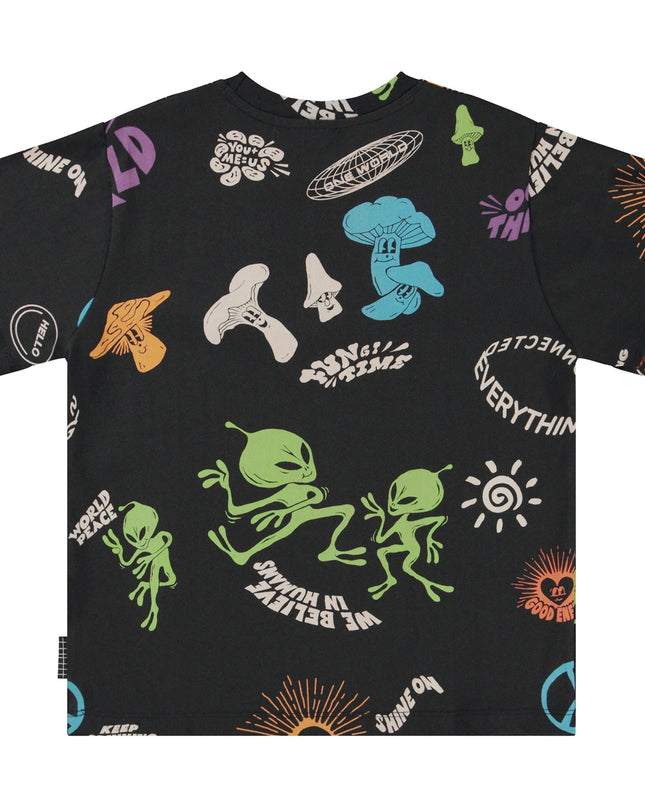molo-Black Rodney T-Shirt-1w23a209-6967