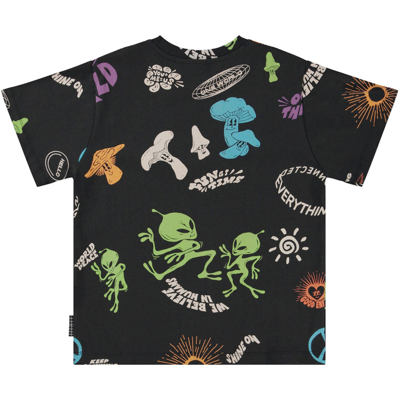 molo-Black Rodney T-Shirt-1w23a209-6967