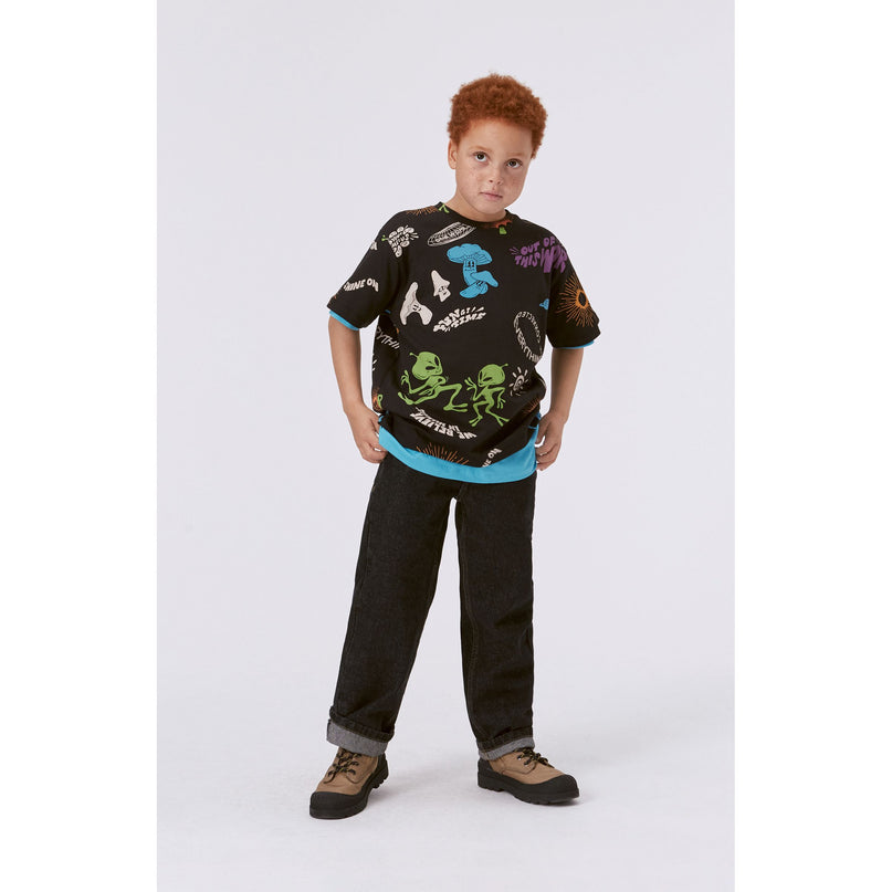 molo-Black Rodney T-Shirt-1w23a209-6967