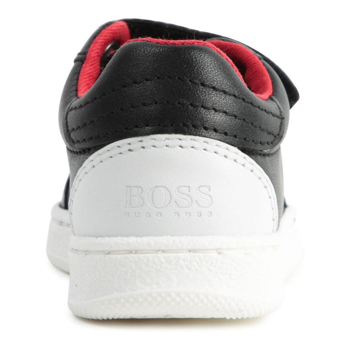 kids-atelier-boss-kids-baby-boys-black-leather-logo-sneakers-j09j31-09b