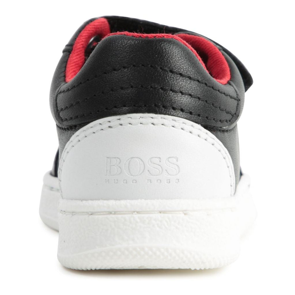 kids-atelier-boss-kids-baby-boys-black-leather-logo-sneakers-j09j31-09b