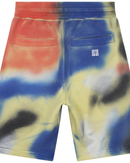 givenchy-h24217-z41-kb-Multicolor Logo Shorts