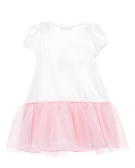 monnalisa-dress-11a902-1201-9990-Pink & White Dress